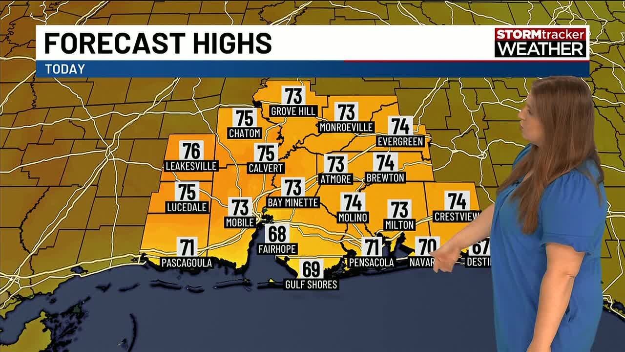 Sunny skies and warming temperatures expected across Gulf Coast this ...