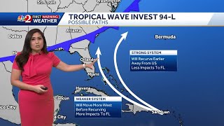 What is the Fujiwhara Effect and could it impact tropical systems moving toward Florida?