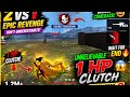 1 HP CLUTCH 😱 | 2 VS 1 INSANE COMEBACK in Free Fire! #1HPClutch #FreeFireMax 🔥