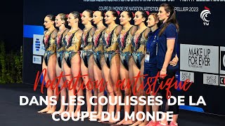 DANS LES COULISSES DE L'ÉQUIPE DE FRANCE DE NATATION ARTISTIQUE À MONTPELLIER - INSIDE