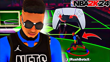 NBA2K24 DRIBBLE TUTORIAL For CURRENT GEN! How To BETWEEN THE LEGS SPAM…🤯