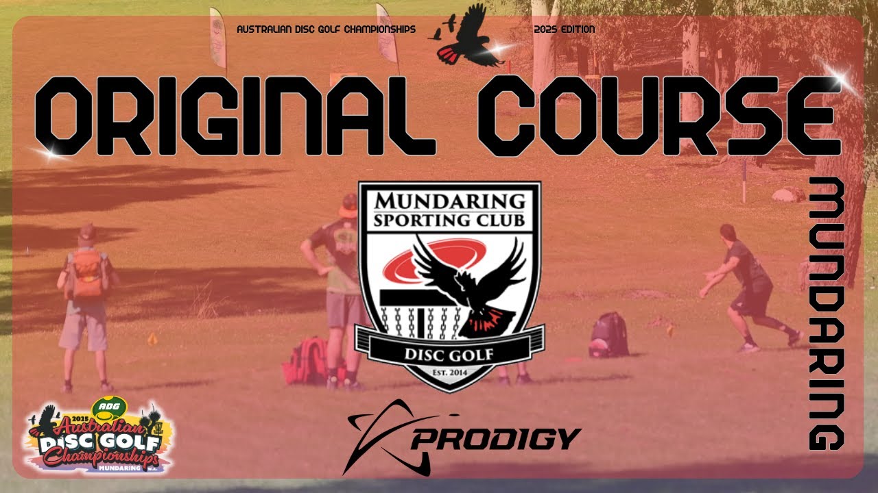 ADGC 2025 Original Course - Mundaring Layout