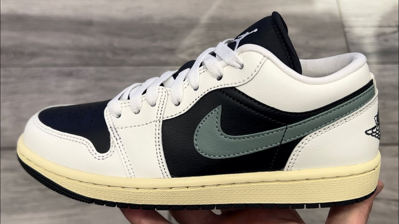 Air Jordan 1 Low Jade Smoke Womens Shoes - YouTube