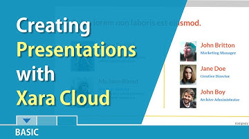 Xara Cloud Presentations by Chris Menard