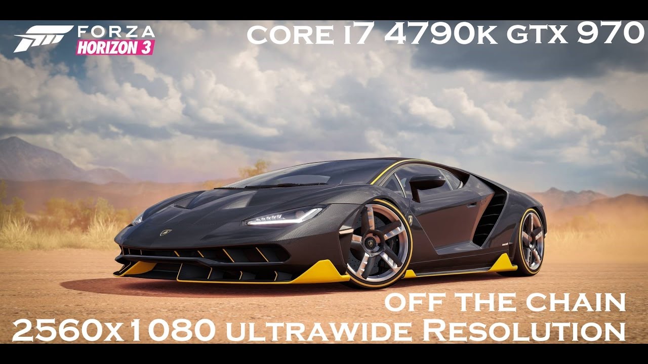 Forza Horizon 3 (PC) - Gameplay on GTX 970 