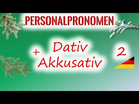 Личные местоимения для айтишников. Personalpronomen im Akkusativ und Dativ, Teil 2. (A1)