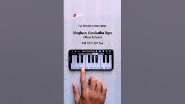 Thumbnail of Megham Karukatha Bgm | Slow & Easy #shorts