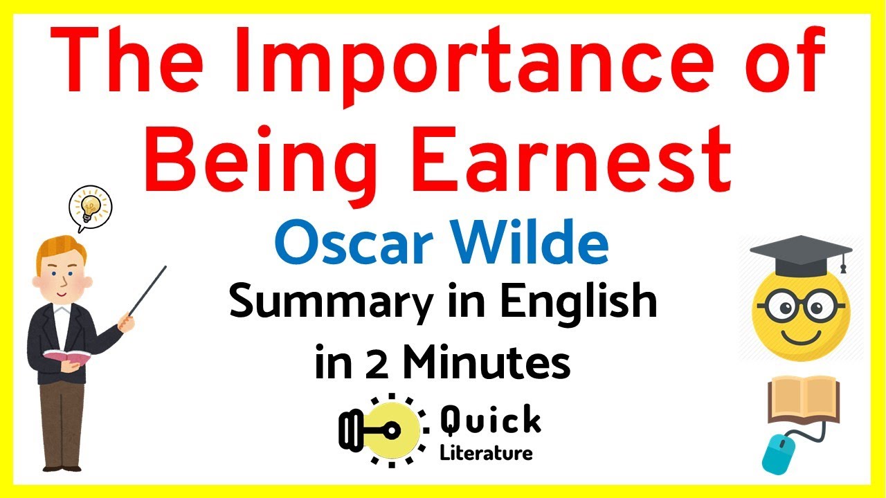 the importance of being earnest summary oscar wilde