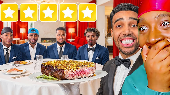 We Turned Our House Into A 5 Star Restaurant (REACTION)