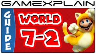 Super Mario 3D World - World 7-2 Green Stars & Stamp Locations Guide & Walkthrough screenshot 2