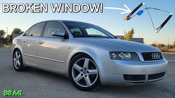 PASSENGER/RIGHT FRONT WINDOW REGULATOR REPLACEMENT on my 2005 Audi B6 A4 1.8T Quattro 6 Speed Manual