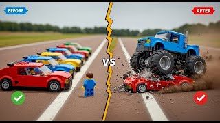 🚗💥 Monster Trucks for Kids! | LEGO City Arena Show & Stunts🚗💥 screenshot 4