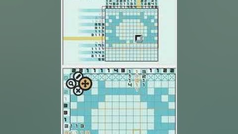 Picross DS - Normal 3-A - Crab