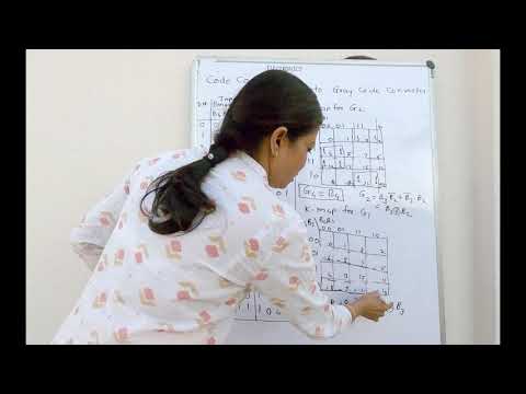 Digital Electronics | Combinational Logic Circuits | Encoders | Binary To Gray Code Converter