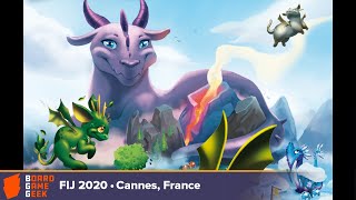 Dragomino — game preview at FIJ 2020 in Cannes