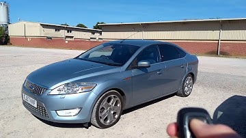 Ford Mondeo activating windows with remote control key