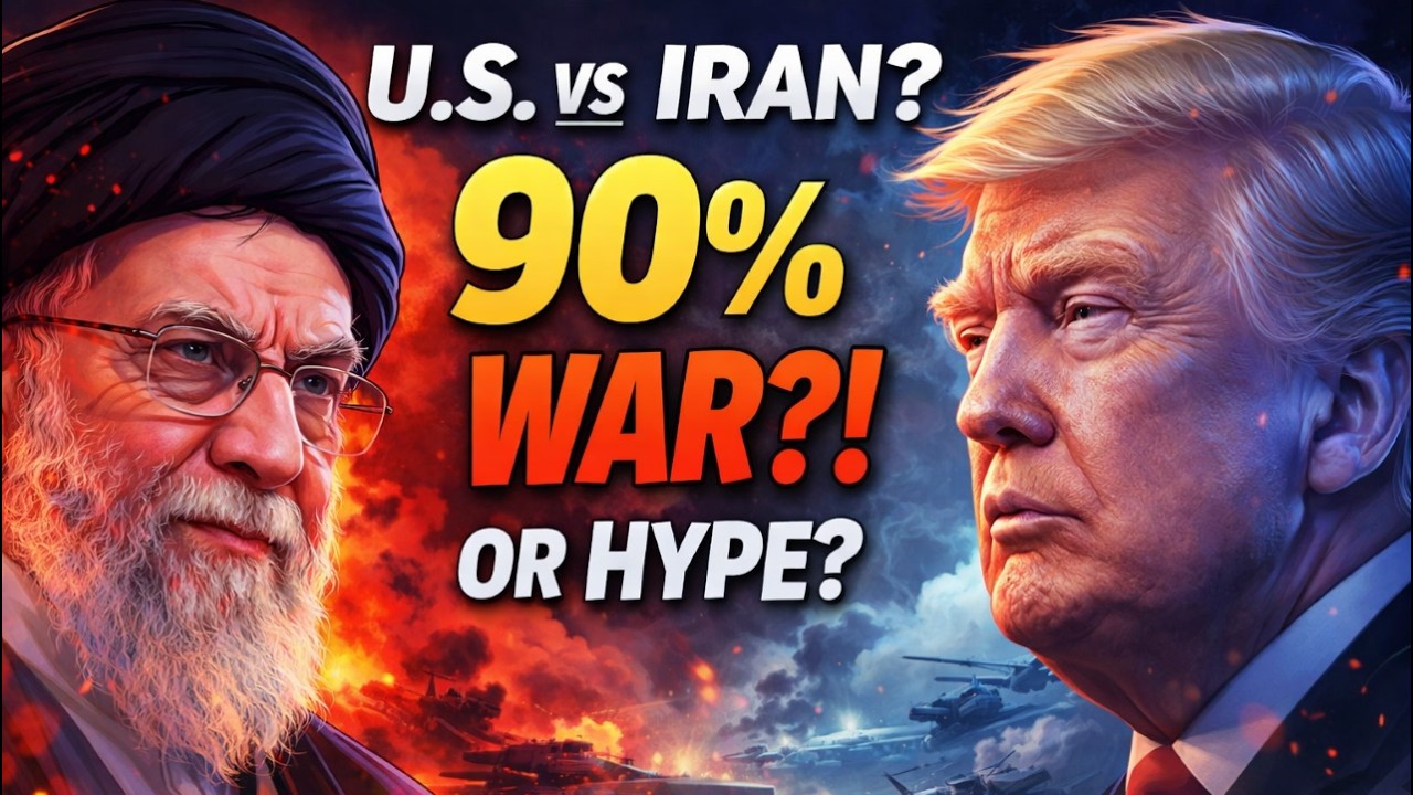 U.S. vs Iran: 90% Chance of War? The Truth Behind the Escalation 🔥