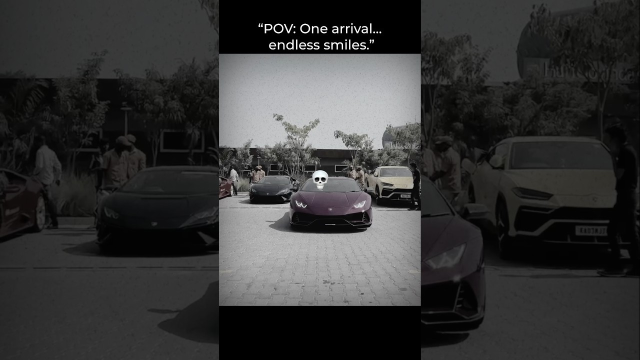 “POV: One arrival… endless smiles.”