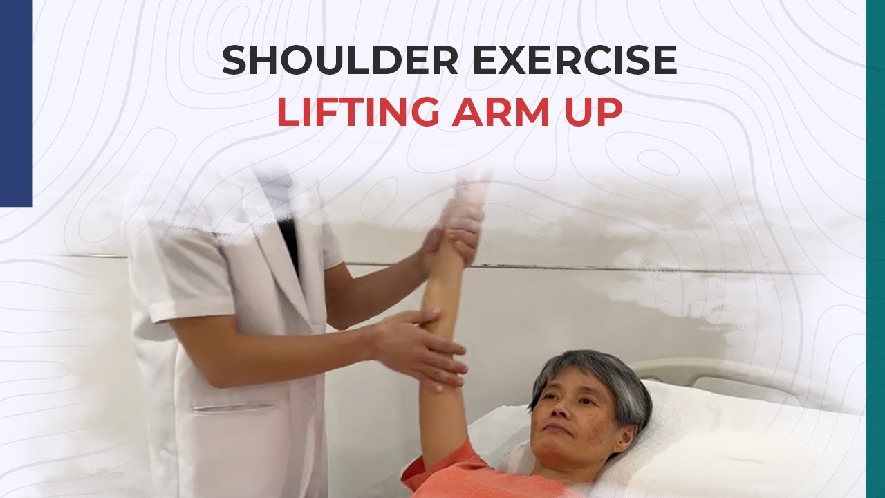 Упражнение для плечевого пояса - Подъем руки вверх