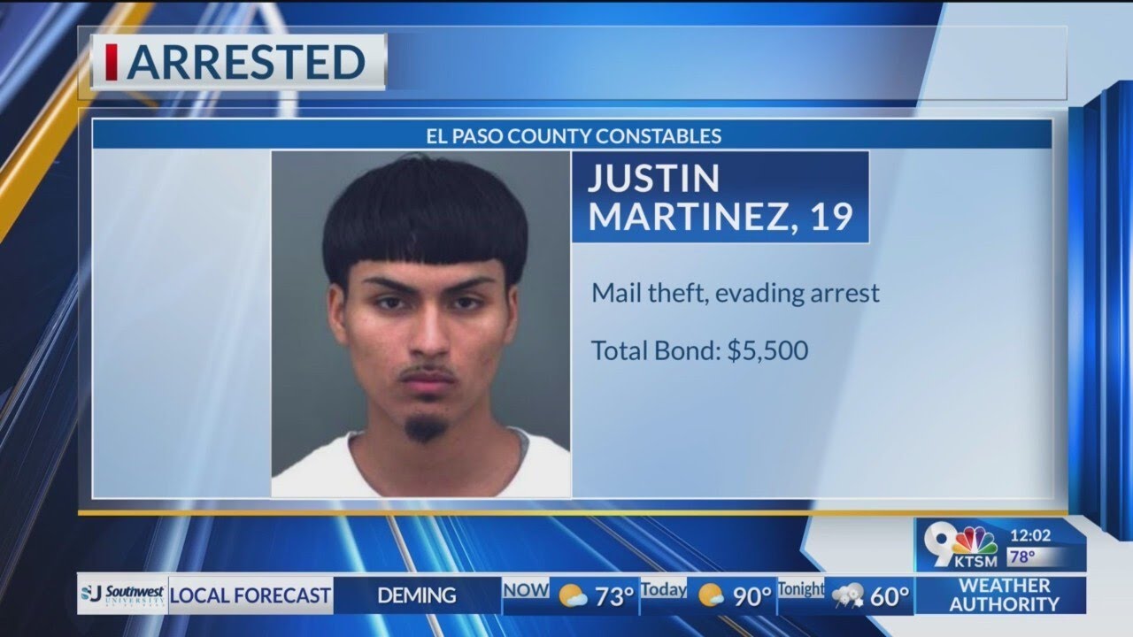 Man arrested for alleged mail theft, evading arrest - YouTube