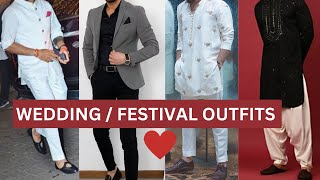 WEDDING &amp; FESTIVAL OUTFITS FOR MENS