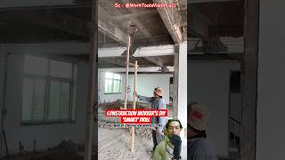 Construction Worker's DIY 'Smart' Drill - Good Tools and Machinery Can Increase Work Efficiency