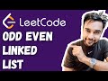 Odd Even Linked List (LeetCode 328) | Full solution with diagrams | Study Algorithms