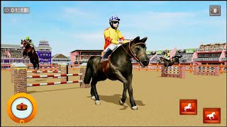 Jogo de corridas de cavalos saltitantes corridas de cavalos rápidos screenshot 5
