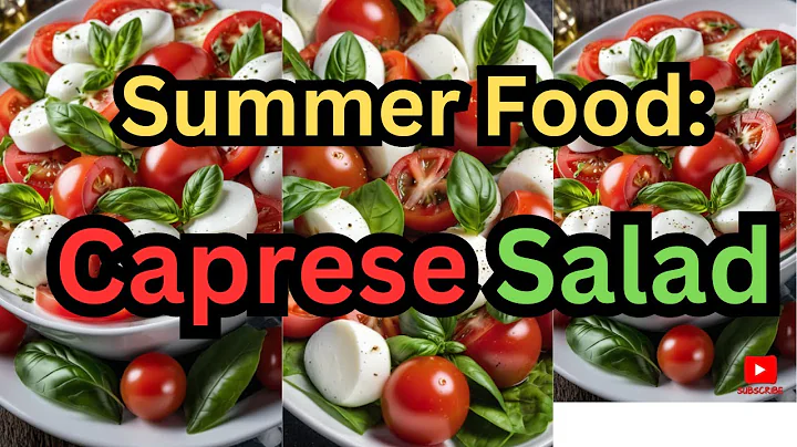 Summer Food: Caprese Salad #motivation  #shorts