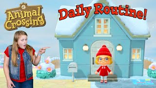Assistant Shows Her Daily Routine in Animal Crossing New Horizons