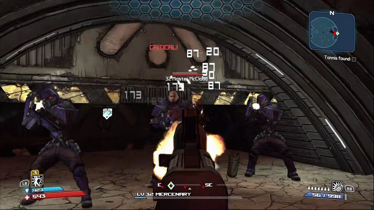 Borderlands - Master McCloud Boss Fight 1080p