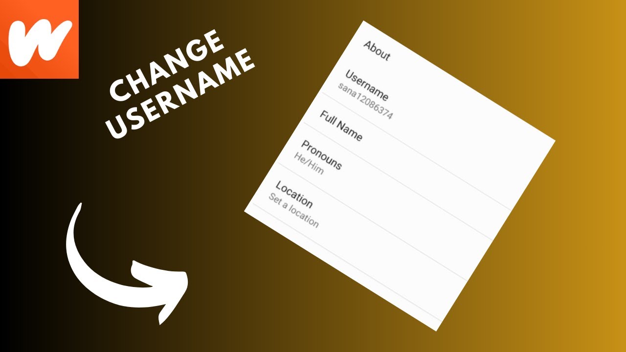 how to change username on wattpad - YouTube