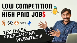 [High Paid Jobs/Low Competition] Top 5 Freelancing Websites for Freelancers