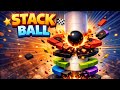 Stack Ball gameplay very high speed #viral #stackball #trending 