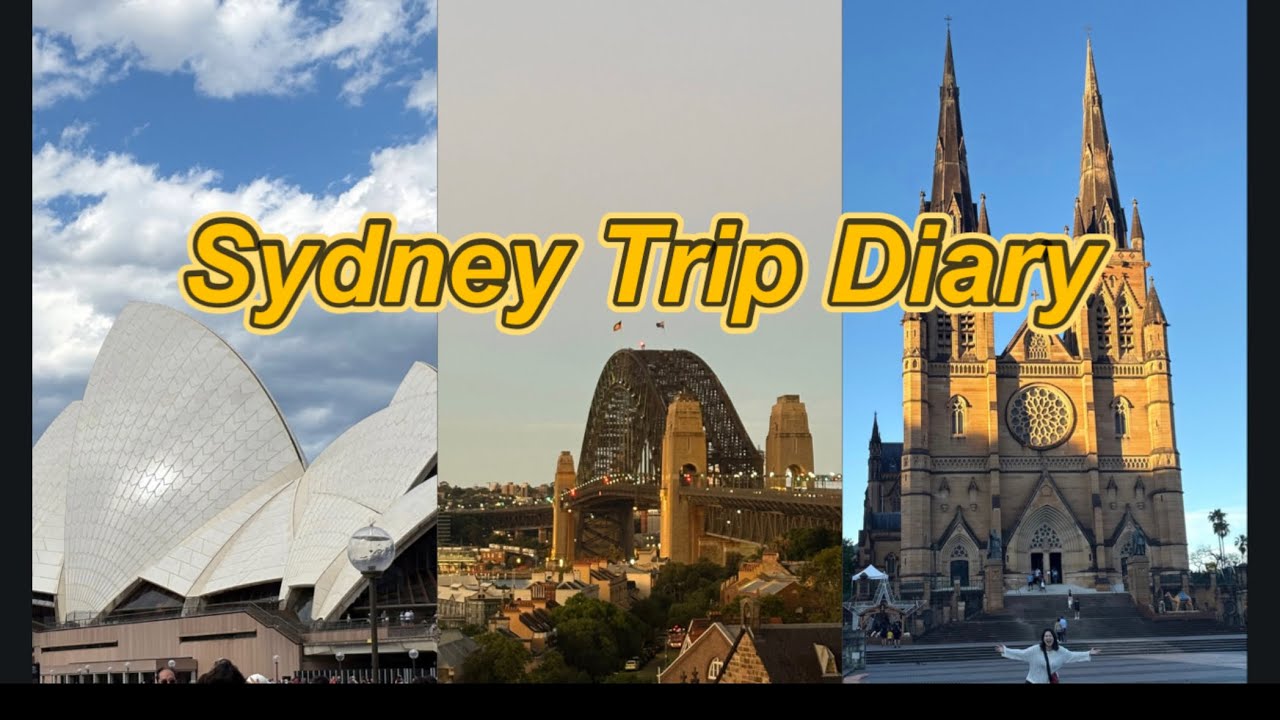 시드니 여행 Vlog | 천문대, 브런치, 데이비드 키친, 페리, 맨리, 바다