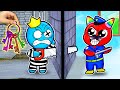Blue escape cutest and funniest rainbow friend escapes from prison maze  diam english