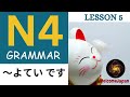 N4 ව්‍යාකරන (Grammar) 〜よていです - Lesson 5