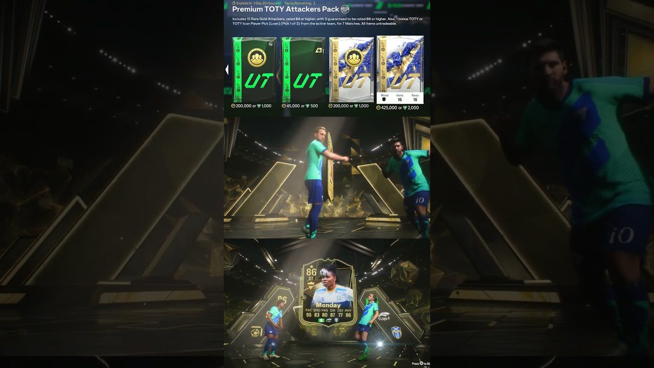 Premium TOTY Attackers Pack! - was it worth it?