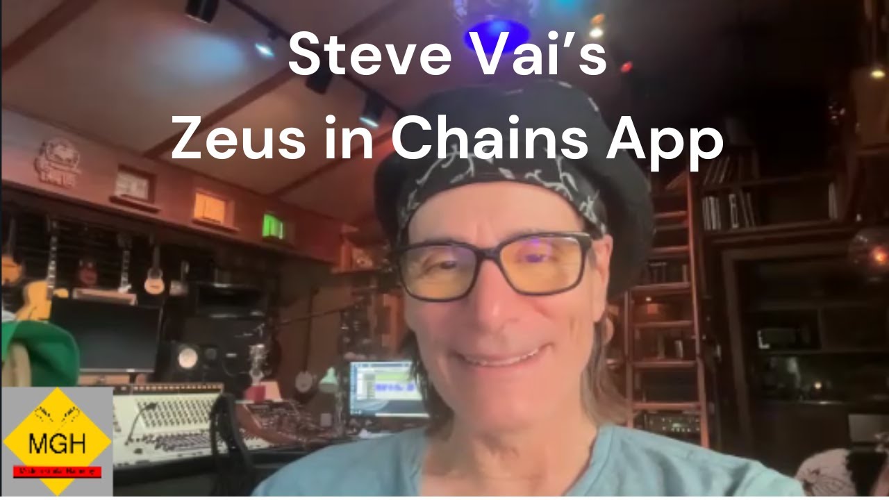 Zeus In Chains Steve Vai talks about His Zeus in Chains App and Holographics - YouTube