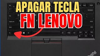 Como apagar la tecla de función FN lenovo / fn lock lenovo