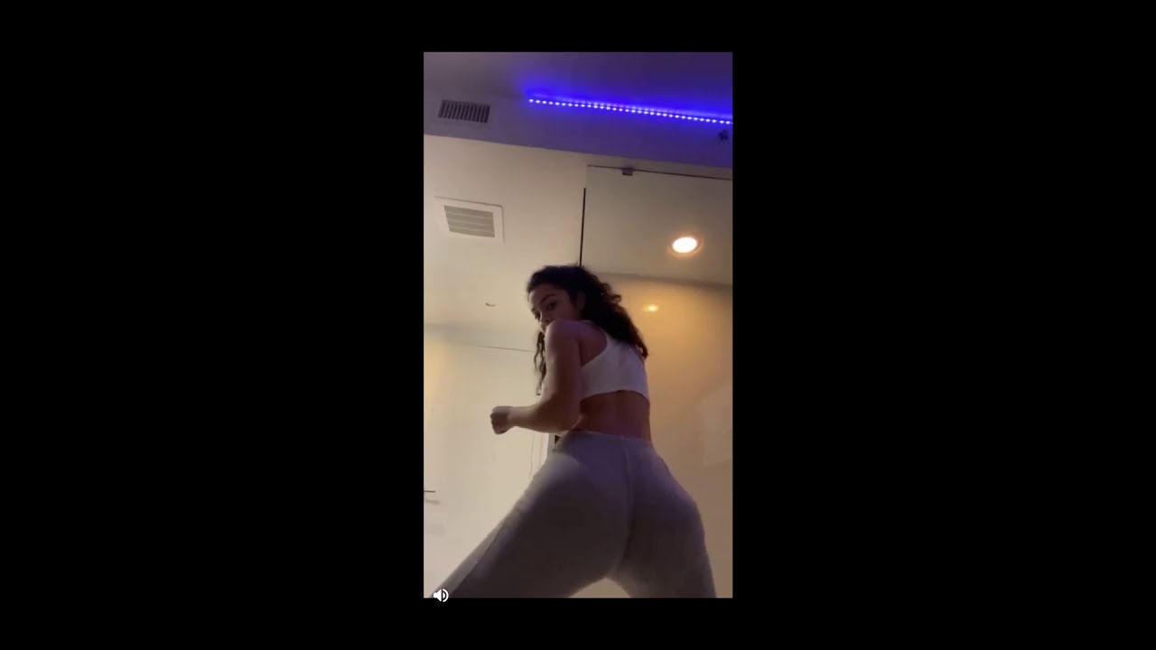 Malu Trevejo Twerking on Livestream with hard nipples - YouTube.