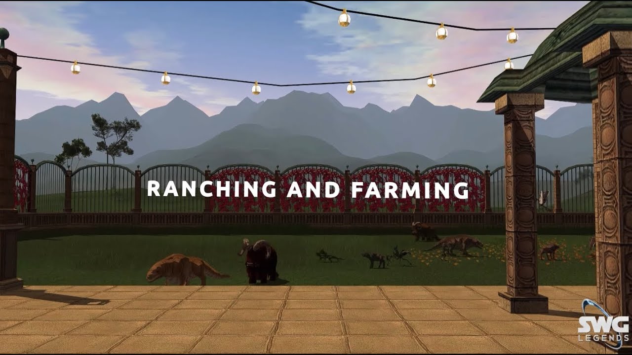 Star Wars Galaxies Legends Ranching & Farming Let's Go Babys!