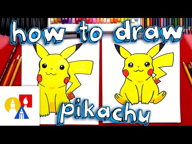 How to Draw Pikachu Smiling with Easy Step by Step Pokemon Drawing