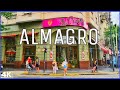 【4K】Buenos Aires, BARRIO de ALMAGRO Por AV. RIVADAVIA | WALK Confitería Las Violetas.