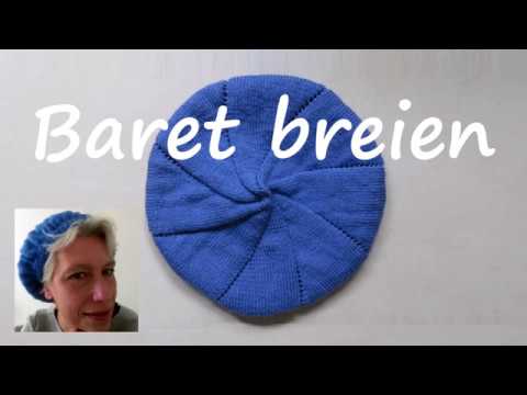 Video: Hoe Om 'n Baret Met Eenvoudige Breinaalde Te Brei