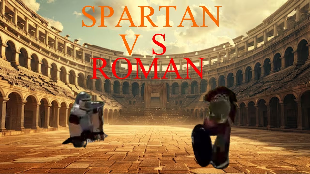 Sparta VS Roman Roblox