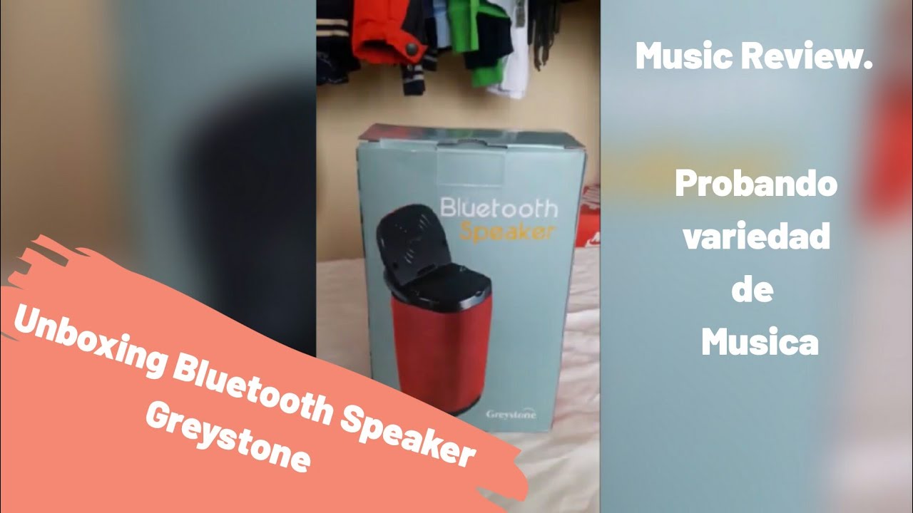 Bluetooth Speaker Greystone ASMR. - YouTube