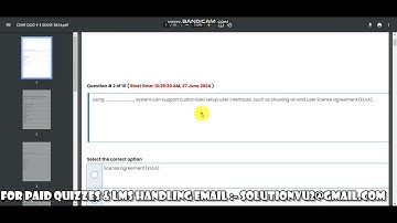 CS411 Quiz 3 SOLUTION 2024 || CS411 QUIZ 3 SOLUTION SPRING 2024