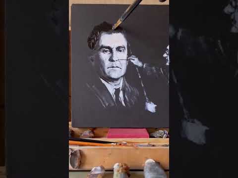 «Древними красками» 1960 года Малевича напишу в чёрном квадрате.