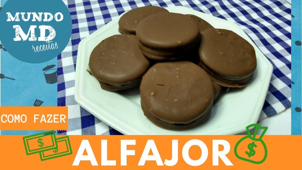 COMO FAZER ALFAJOR GANHE DINHEIRO VENDENDO!